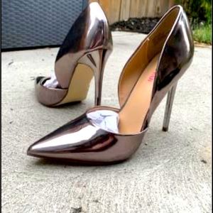 Metallic Heels - Brand New - Size 9-